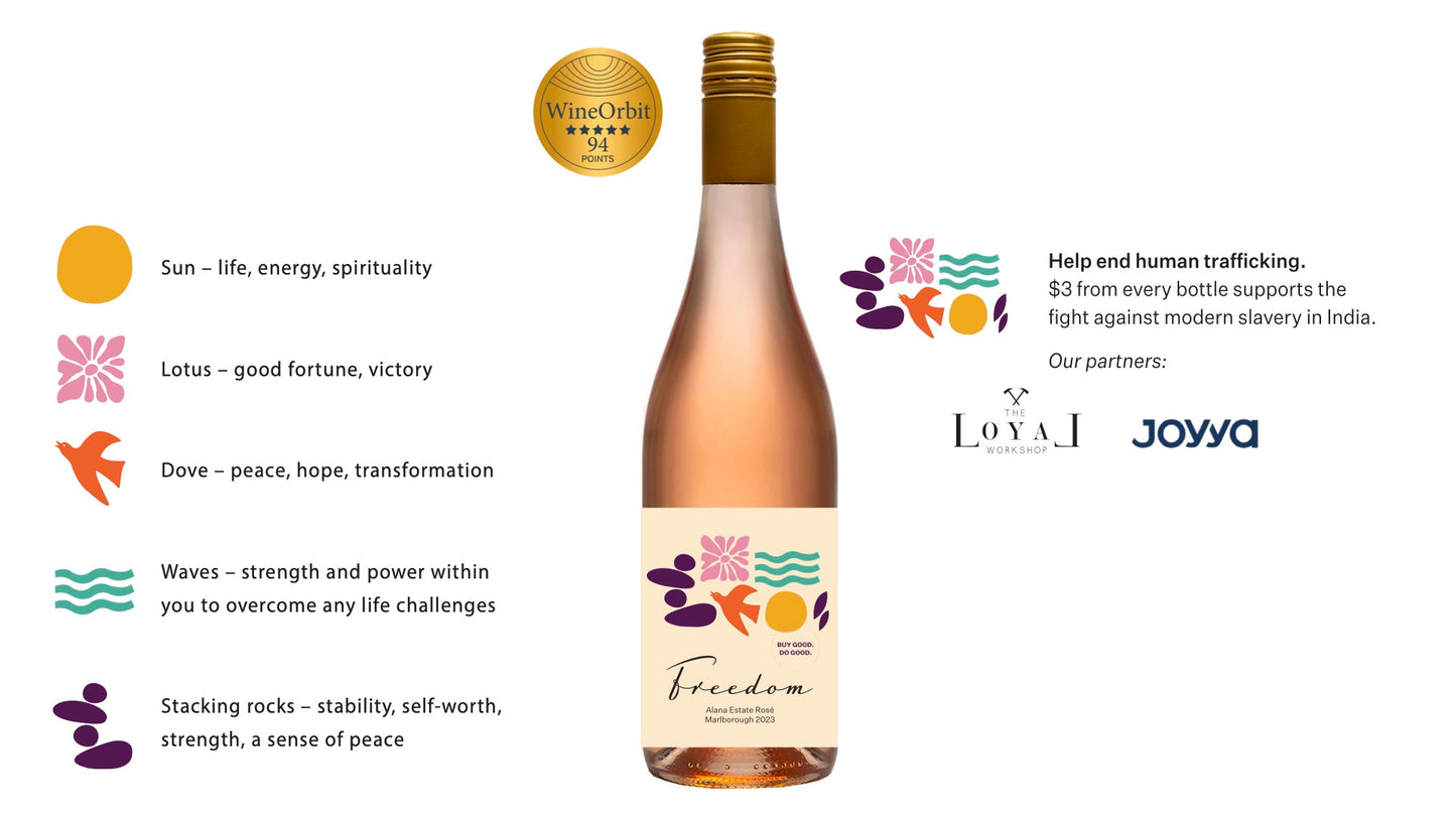 Freedom Range Pinot Noir Rosé, 2023