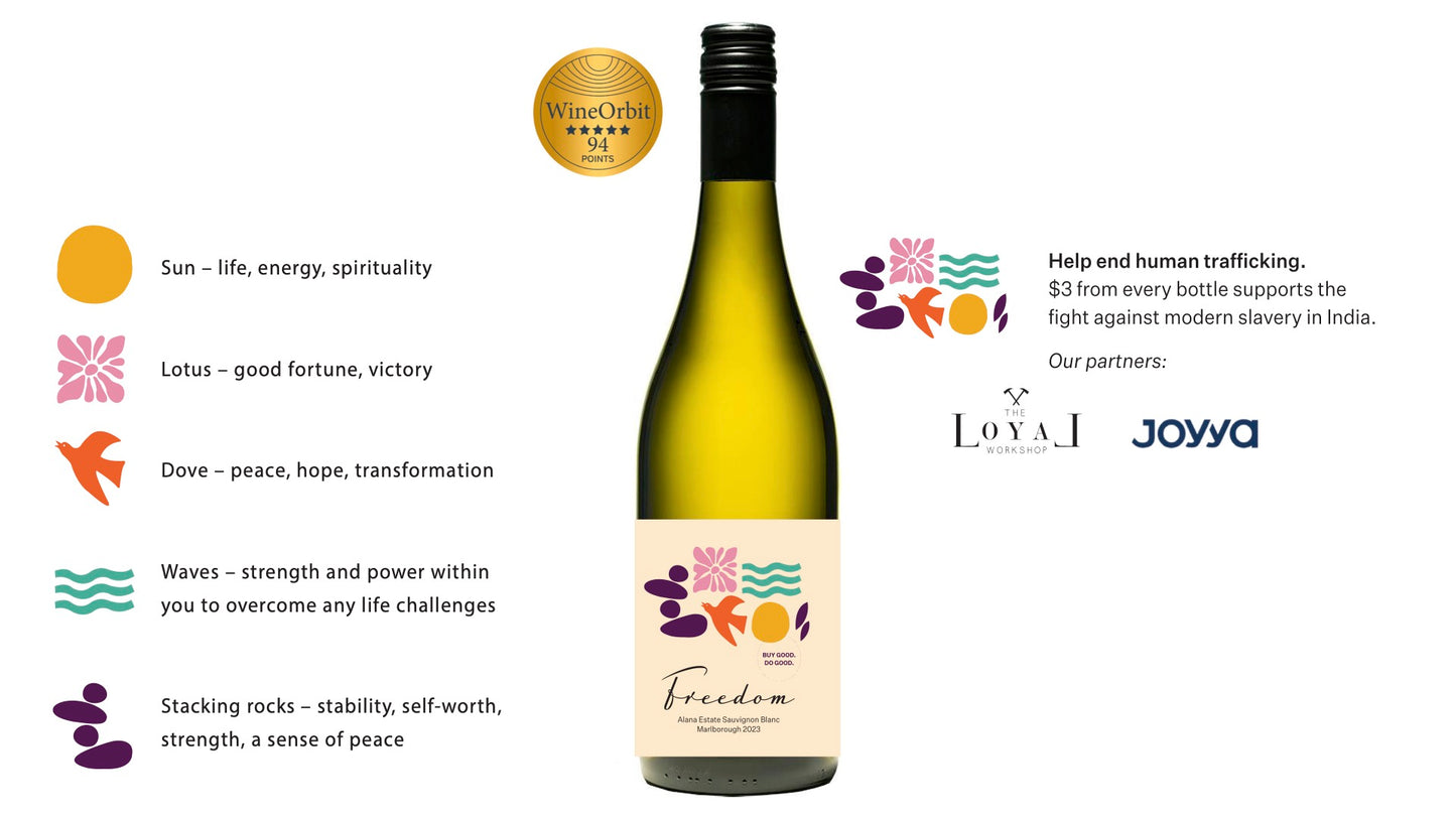 Freedom Range Single Vineyard Marlborough Sauvignon Blanc, 2023