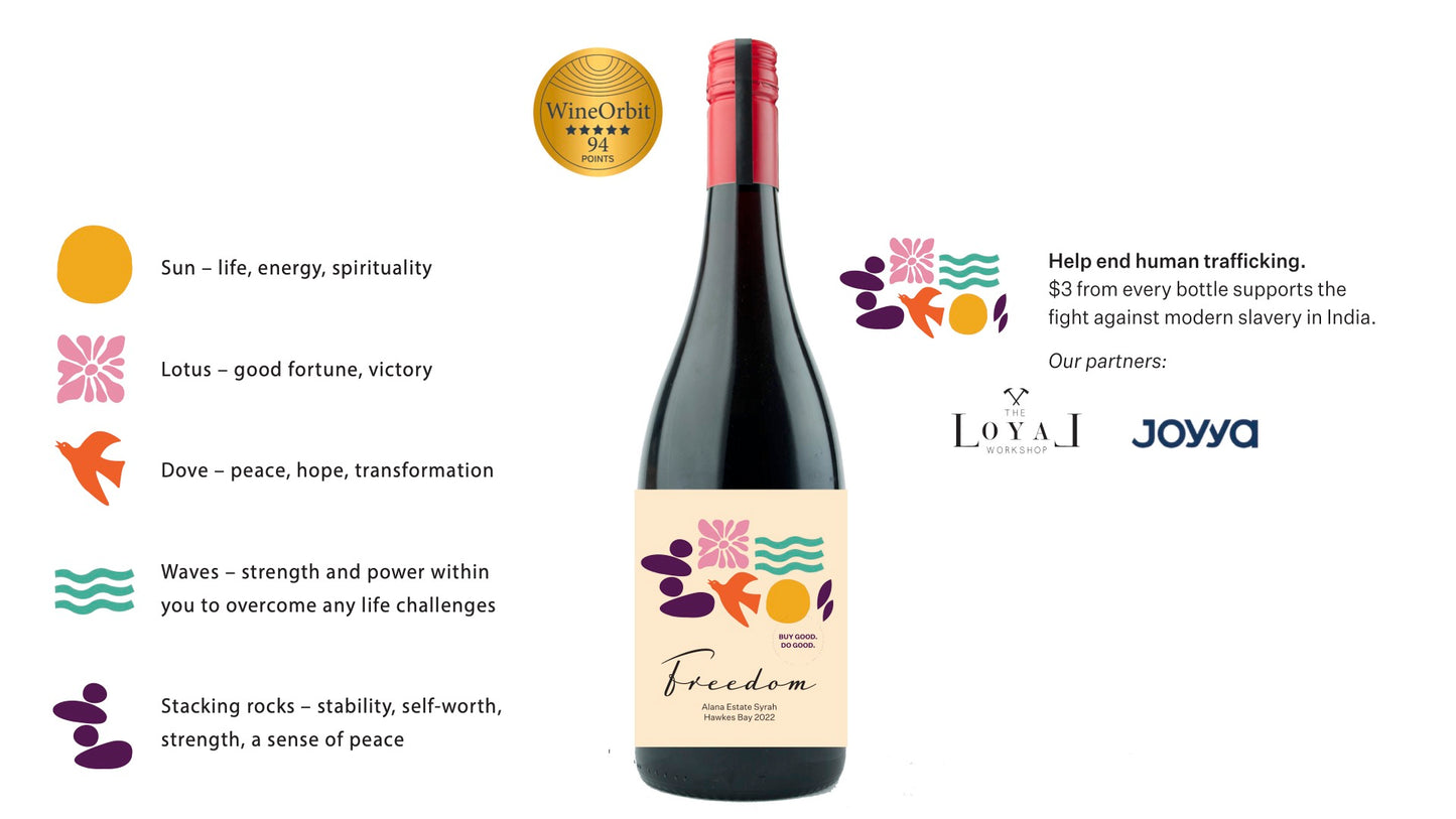 Freedom Range Estate Syrah, 2021