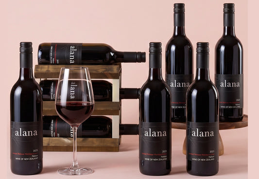 Limited Release Montepulciano, 2023, Nelson. (12 case) + free 250g bag of Karamu beans