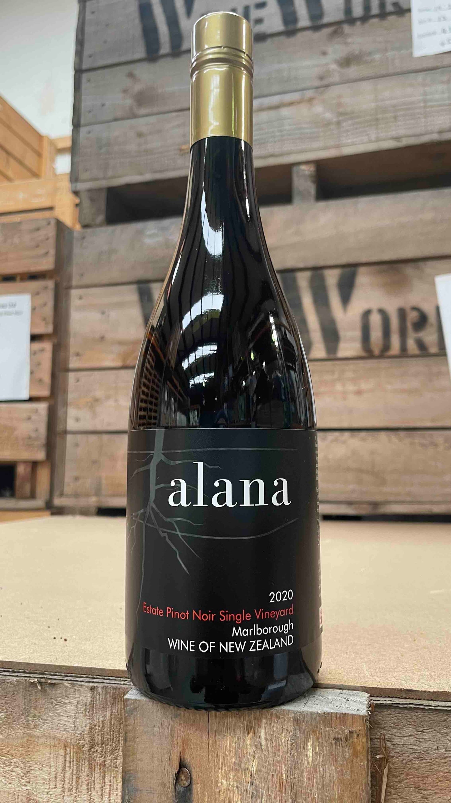 Alana Estate, Marlborough Pinot Noir Single Vineyard, 2020