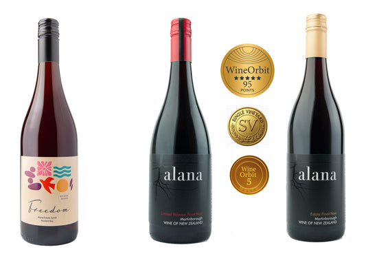 NEW: Winter Pinot & Syrah Taster Case (6btls)