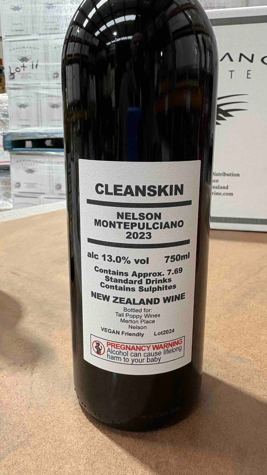Cleanskin  -   Regional Selection Montepulciano, Nelson  -  2023